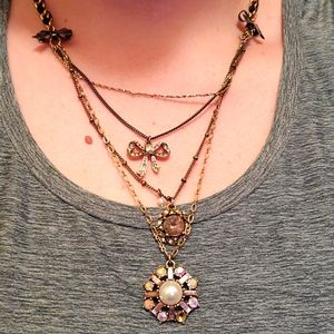 Betsey Johnson Layered Necklace